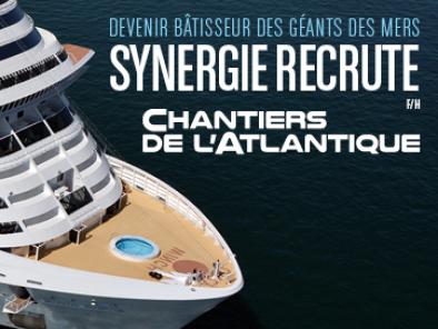 Synergie Recrute Pour Chantiers De L'Atlantique | Synergie